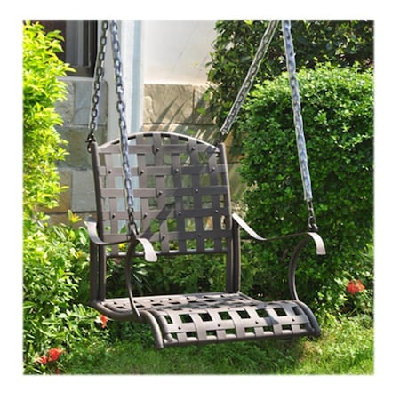 International Caravan 3569-SGL Santa Fe Nailhead Single Swing 3569-RT-BN